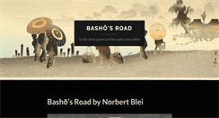 Desktop Screenshot of bashosroad.outlawpoetry.com