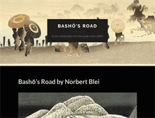 Tablet Screenshot of bashosroad.outlawpoetry.com